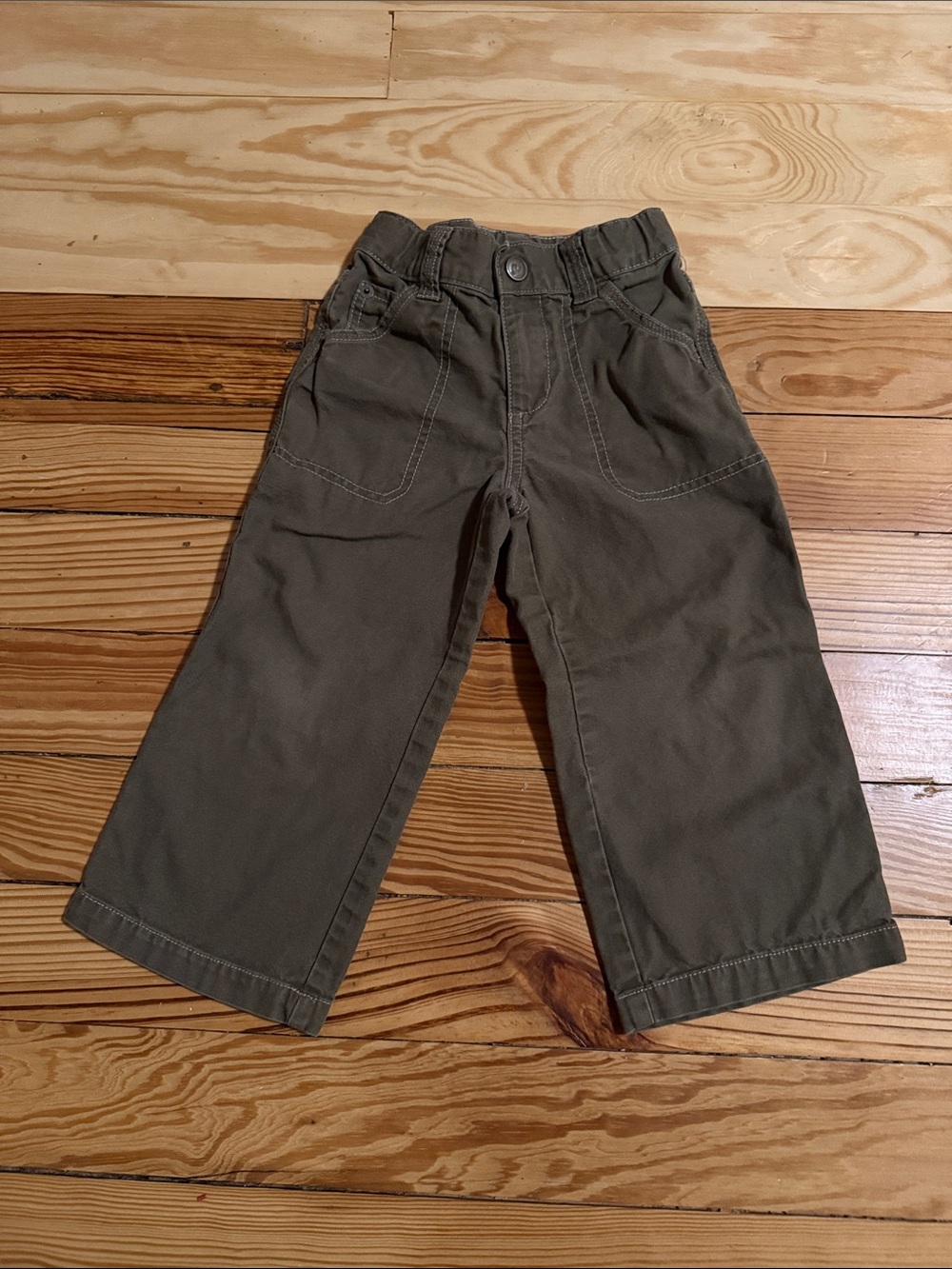 Gymboree Olive Green Pull-On Casual Pants